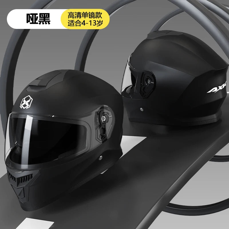 Children's Helmet Electric Car Cute Cartoon Four Seasons Universal Motorcycle Boys and Girls Safety Helmet 601