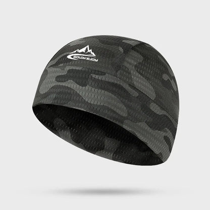 Motorcycle Cap Quick Dry Anti-UV Sports Hat Cooling Skull Cap Helmet Liner Sweat Cap Outdoor Bike MTB Running Hat For Men Women