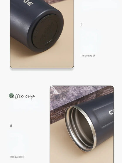 Stainless Steel Coffee Thermos No Smart Temperature Control Display Portable Travel Mug 380ml/510ml