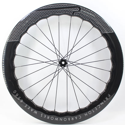 New 700C 65mm wave Road Bike UD Full Carbon Fibre Bicycle Thru Axle Center lock Disc brake Wheelset clincher tubeless rims 25mm