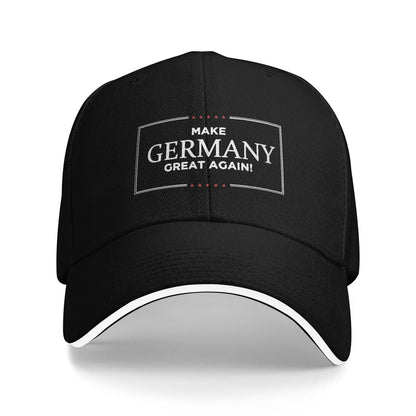 Collection 10 Pics Styles Harajuku Make Germany Great Again Camping Baseball Caps For Womens Men Beach Dad Hats y2k Snapback Cap