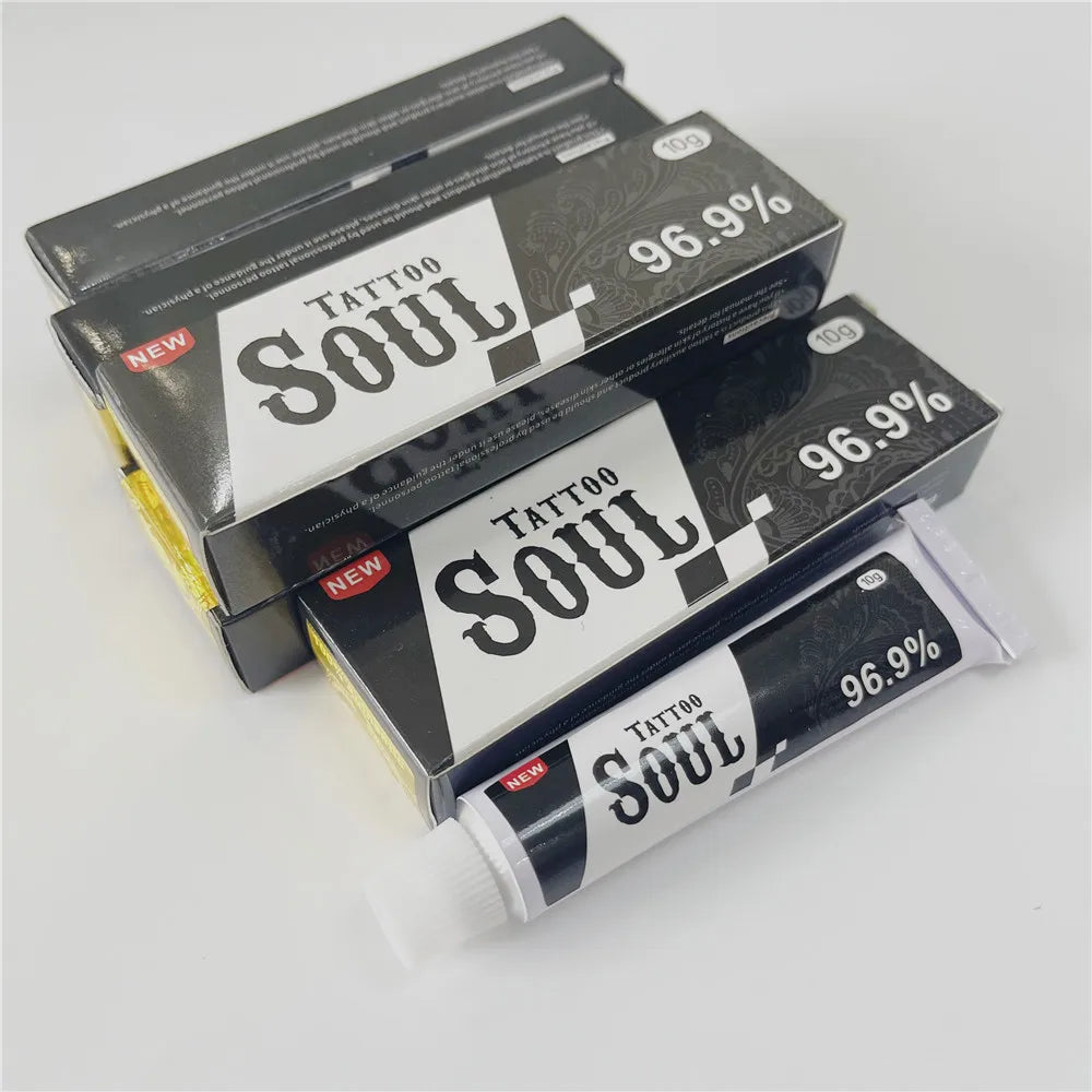 Newest 96.9% SOUL Tattoo Pink Cream Before Permanent Makeup Eyebrow and Lips 10G