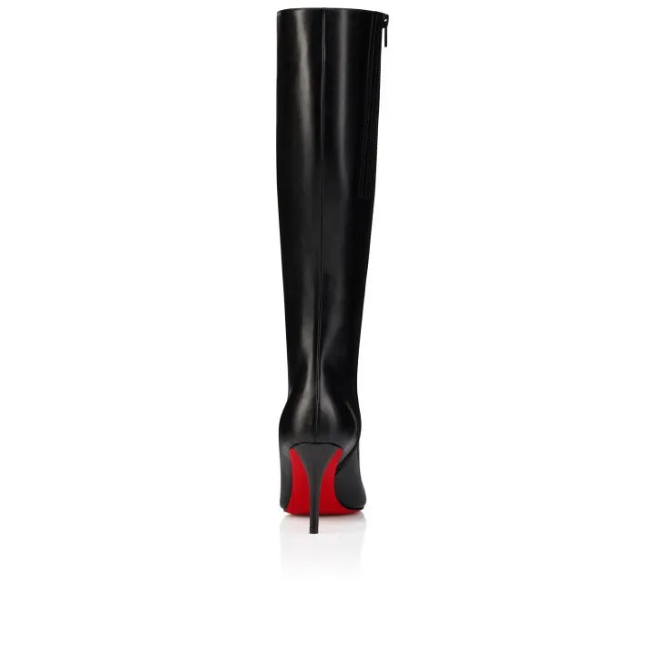 European andAmerican sexy suede leopardprint pointed stagewalking shoes,women's fashion slim high heels,side zipper banquetboots