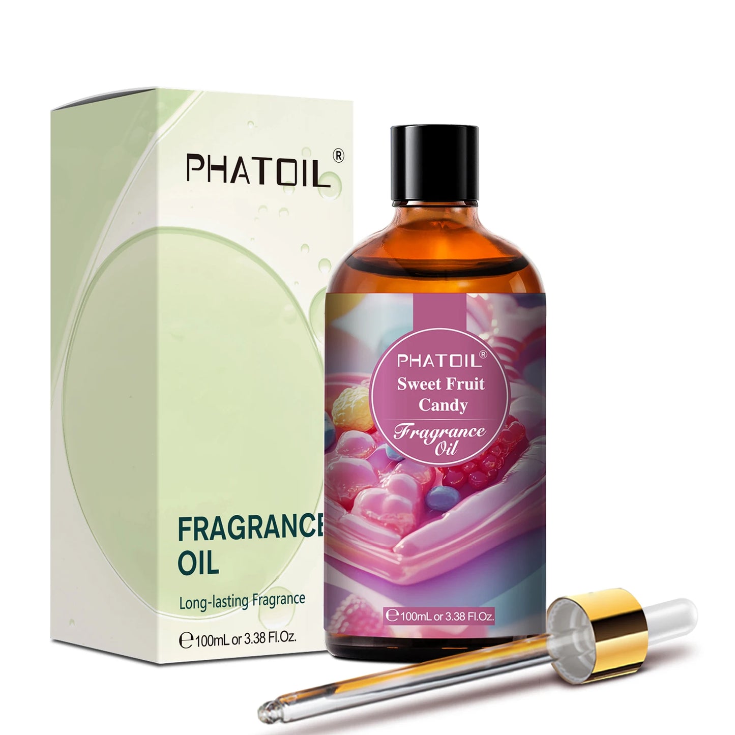 PHATOIL 100ML with Dropper Fragrance Oil For Diffuser Fruit Carnival Almond Vanilla Golden Vintage No.1 Lucifer's Letter Oils