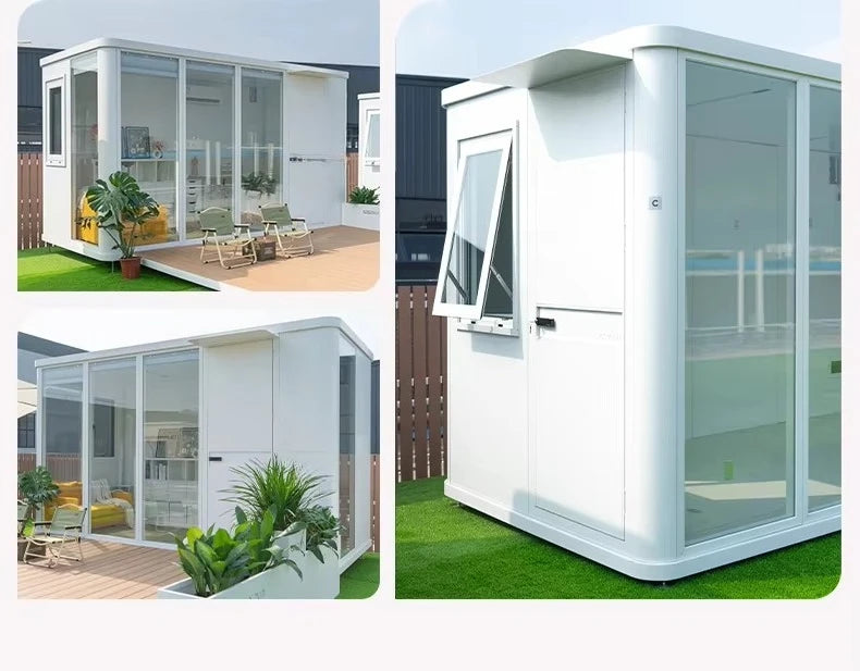 Any Size Custom Easy DIY Assembly Glass Yoga Room Garden Outdoor Mobile House Multi Functional Fitness Leisure Private Space