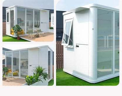 Any Size Custom Easy DIY Assembly Glass Yoga Room Garden Outdoor Mobile House Multi Functional Fitness Leisure Private Space