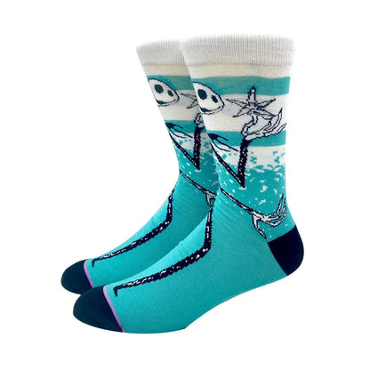 2023 New Anime Marvel Men Socks Long Sock Men‘s Knee-High Couples cosplay Sock Personality Hip Hop Harajuku Funny Sock for Women