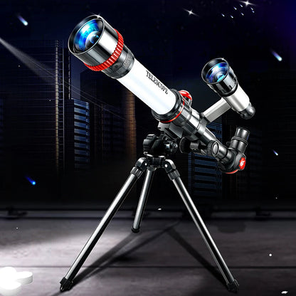 Professional Astronomical Telescope Powerful Monocular Portable HD Moon Space Planet Observation Gifts for Children Students