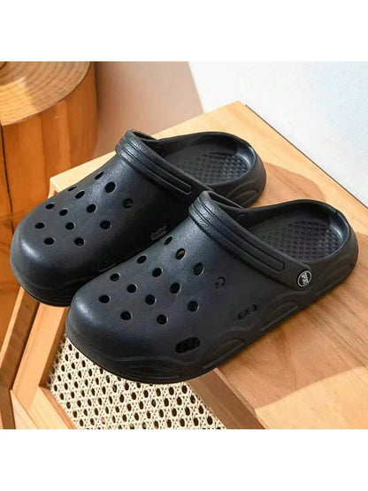 Summer Women's Clogs, Casual and Versatile Garden Shoes, Couple's Environmentally Friendly Eva Slippers, Dual-Use Beach Slippers