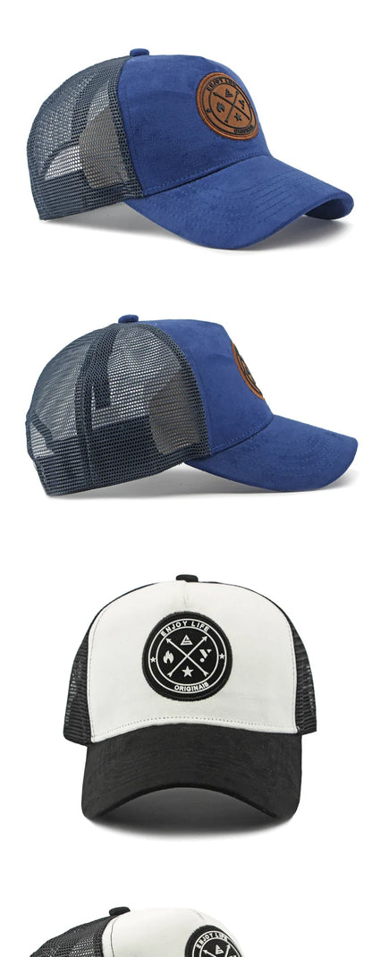 Korean Version Baseball Cap Mesh Hat Men Women Summer Spring Outdoor Sunscreen Sun Hat Casual Versatile Women Sport Cap
