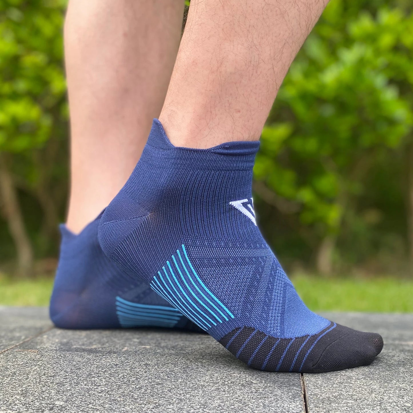 Summer Running Socks Men Women Fitness Sports Quick-drying Sweat-absorbing Breathable Anti-friction Marathon Ankle Tab Socks