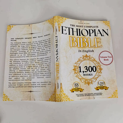 The Complete Ethiopian Bible In English book 88 Scriptures