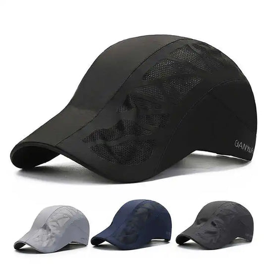 Outdoor Sports Hats Quick Dry Baseball Caps Men Women Adjustable Breathable Thin Mesh Hat