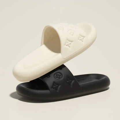 Indoor Slippers Summer Fashion Men Women Floor Flat Shoes EVA Flip Flops Female Non Slip Bathroom Home Outdoor Slippers