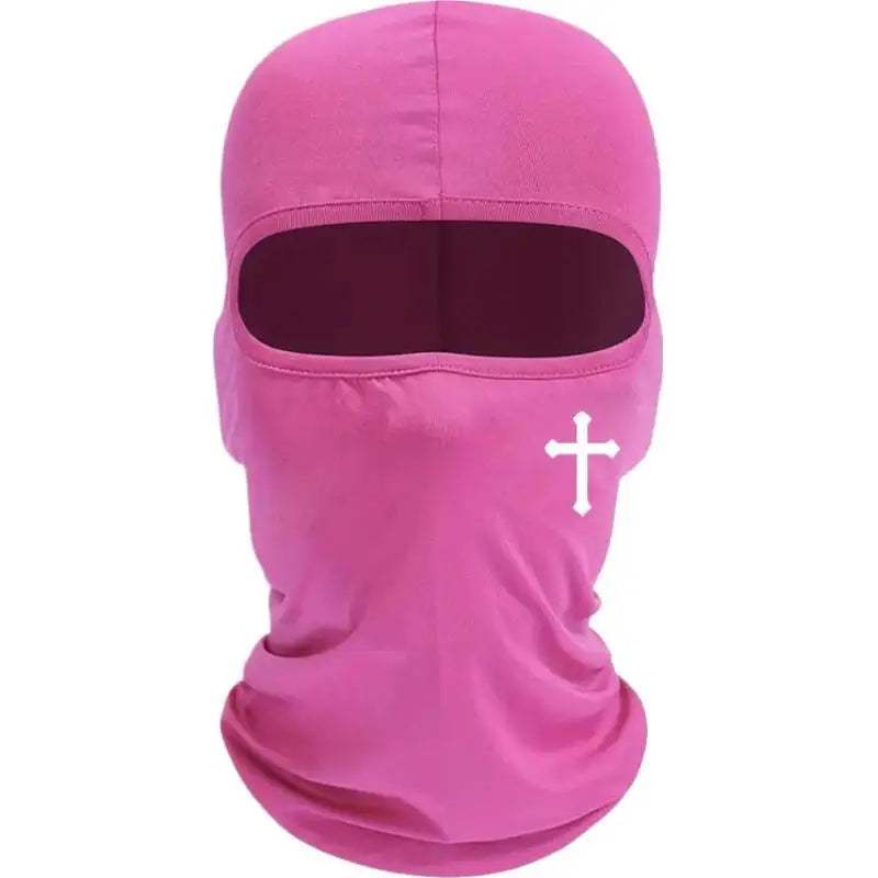 Christian Balaclava Cross Ski Mask Full Face Mask Cover Faith Shiesty Jesus Face Cover Breathable Men Women Sports Motorcycling