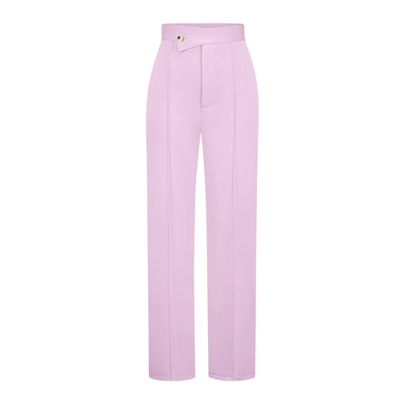 Women Flared Wide-leg Pants New 2026 Fashion Temperament Commuting Pants Versatile Fashionable Casual Wide Leg Pants Trousers