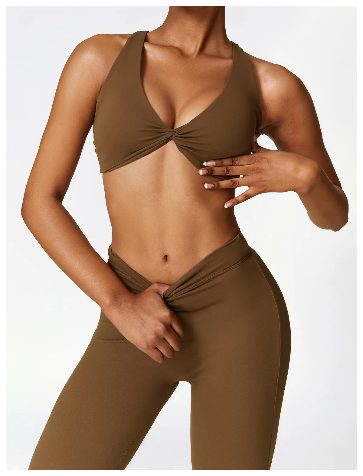 Gym Fitness Sports Flared Pant Dance Trousers Women V-shaped Hip Yoga Pants Flare Leggings Women High Waist Wide Leg Pants Women