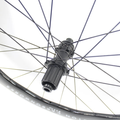 Newest 700C Cyclocross Travel Gravel Road Bike Full Carbon Fibre Bicycle Disc brake Wheelset carbon clincher tubeless rims wave