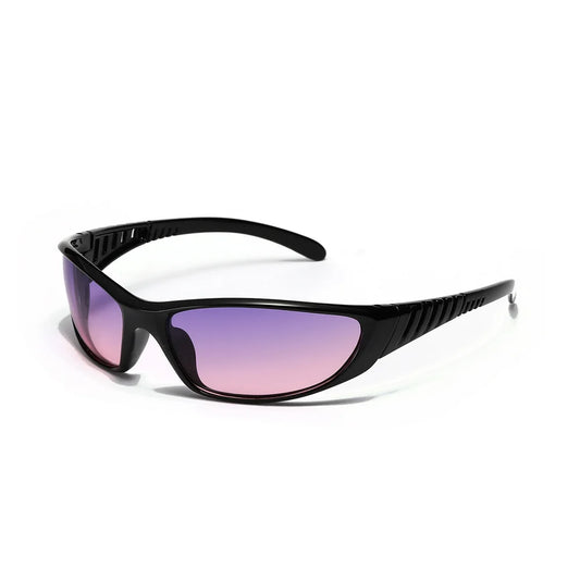 Y2K Sunglasses Men Women Vintage Outdoor Motorcycle Bicycle Cycling Sports Sun Glasses  Fashion Punk Eyewear UV400 Goggle Shades