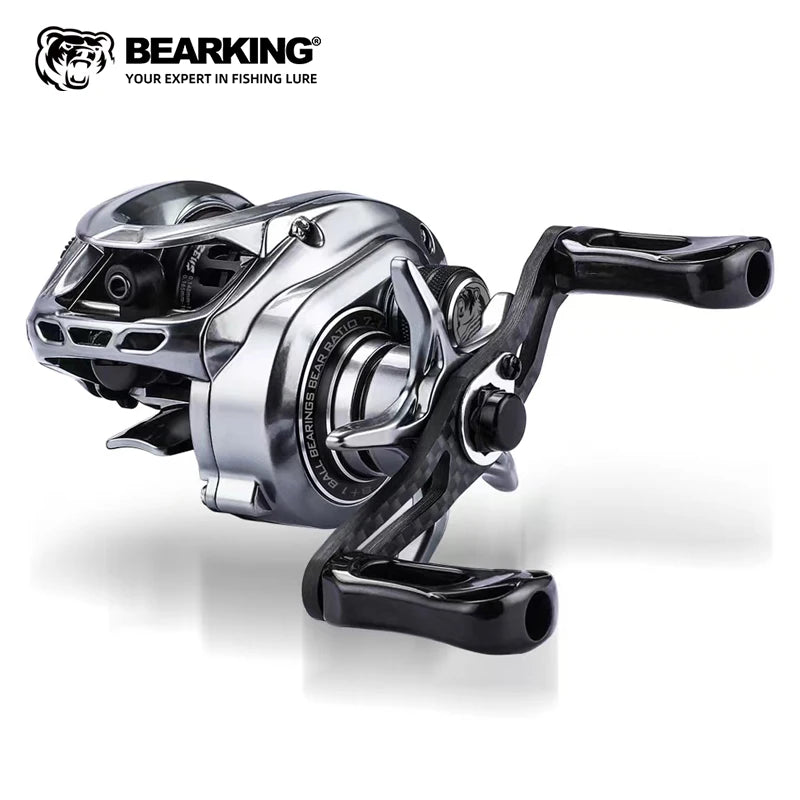 BEARKING Hot Sales Zeus-BFS 135g Lightweight Carbon Fiber 7.1:1 High-speed Ratio 8+1 Bearings Maximum Power 4kg Magnetic Brake