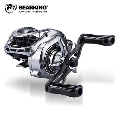 BEARKING Hot Sales Zeus-BFS 135g Lightweight Carbon Fiber 7.1:1 High-speed Ratio 8+1 Bearings Maximum Power 4kg Magnetic Brake