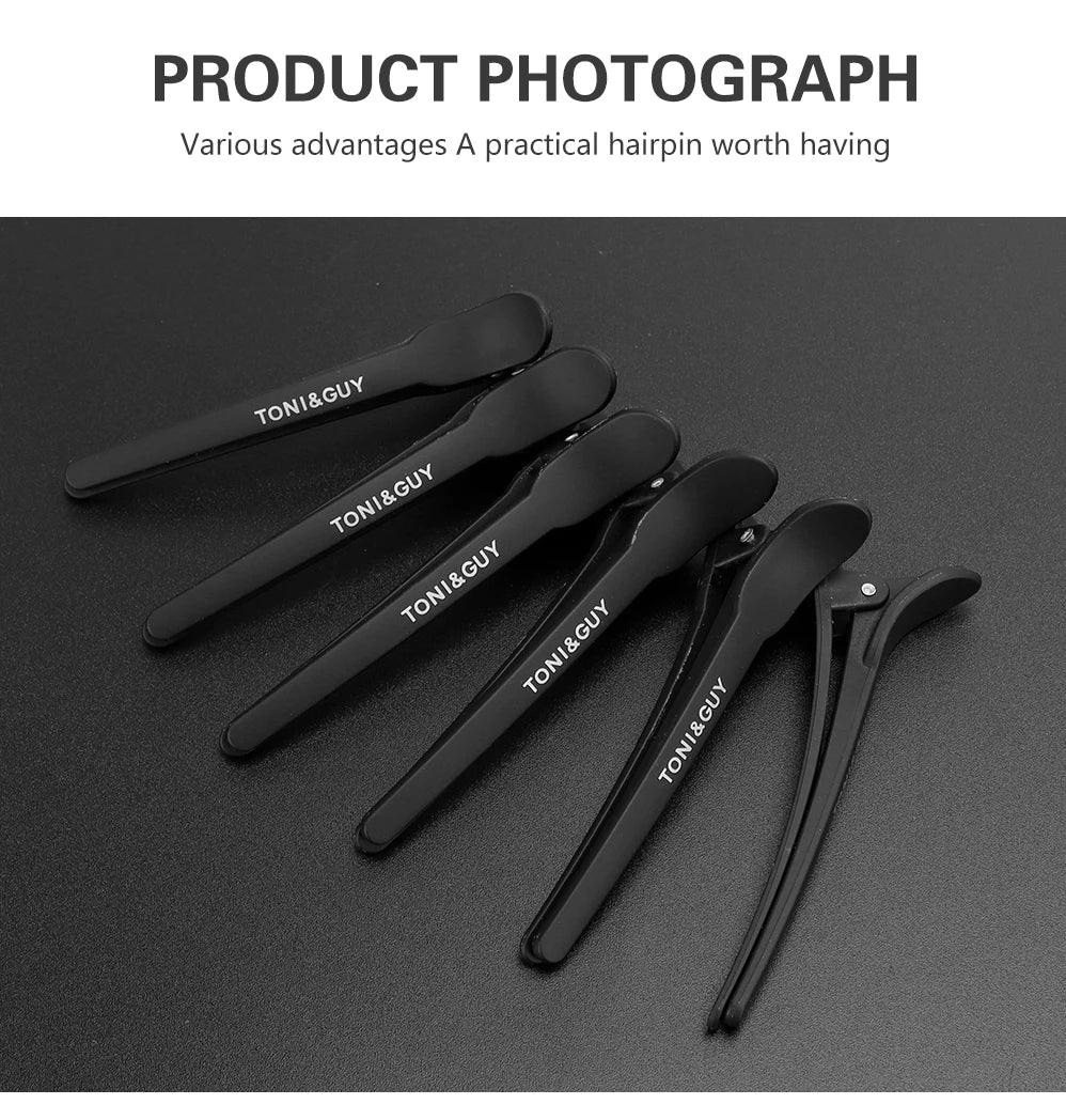 12 PCS Hair No Crease Hair Clips For Women Non Slip Clips For Hair Sectioning Salon And Home Haircutting &Styling Accessories