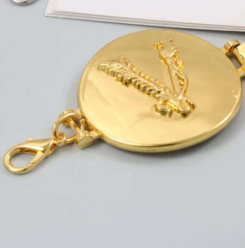 2025 New round gold color silver color alphabet belt luxury dress long waist chain  designer belt women's fashion accessories