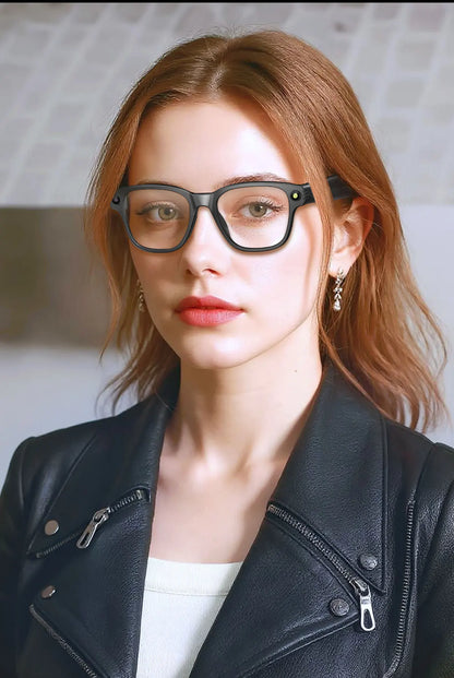 New AI Smart Glasses 800W Camera WIFI+Bluetooth Real-time Transmission Sunglasses Touch Control Video Record Glasses For XIAOMI