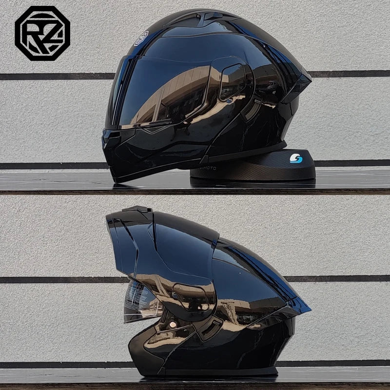 2025 High Quality Motorcycle Helmet Modular Flip Helmet Casco para Motos Dual Lens Full Helmet Casco para Motos DOT Approval