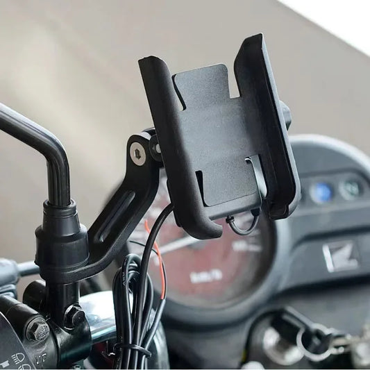 Motorcycle Handlebar Mobile Phone Holder Electric Car GPS Stand Bracket Riding Equipment Holder