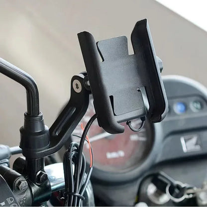 Motorcycle Handlebar Mobile Phone Holder Electric Car GPS Stand Bracket Riding Equipment Holder
