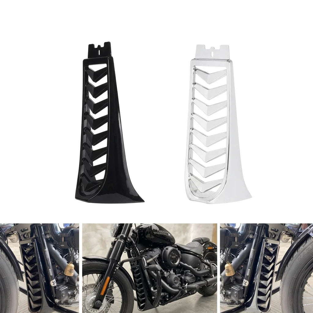 For Harley Softail Breakout Street Bob FXBR 2018-2022 Front Lower Radiator Cover Chin Fairing Spoiler