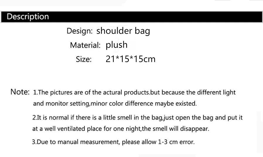 Autumn and Winter Plush Shoulder Crossbody Bag Women's Fashion Pleated Warm Faux Fur Hobos Bag Sweet Small Handbag