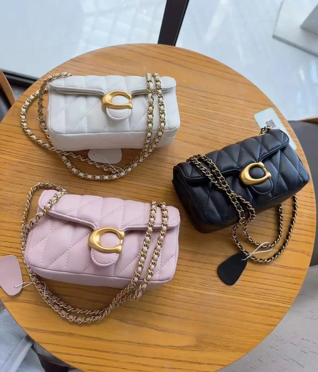 High end women's crossbody bag, high-quality leather wallet, retro design, adjustable and detachable shoulder strap, C bag
