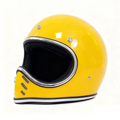 Motorcycle helmet Japanese pointy helmet retro cruise knight helmet motorcycle scooter FRP four seasons space helmet.
