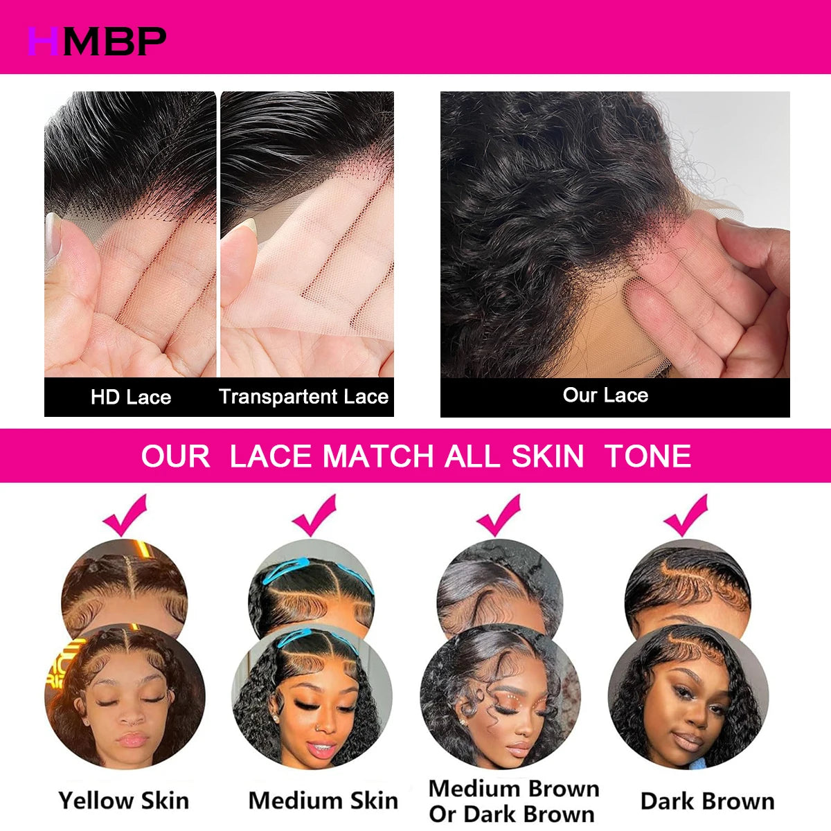 Glueless Lace Frontal Wigs Human Hair Wear And Go Straight 360 HD Lace Frontal Wig Pre Plucked Human Hair For Women Closure Wig