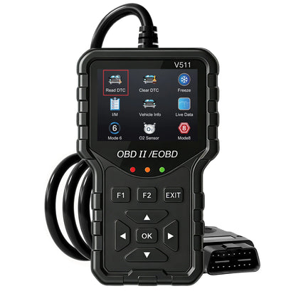 2025 New Model, Supports 8 Languages, Professional Obd2 Car Diagnostic Tool, Direct Sales from the Manufacturer, V511 Professional Code Reader and Scan Tool, Clears Fault Codes, Real-Time Data Stream, Enhanced Engine Fault Co