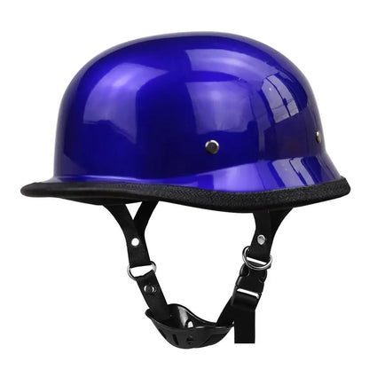 Motorcycle Helmet Half Face Helmet Capacete De Moto Retro Casco Moto German Vintage Moto Half Helmet Motorbike DOT Certification