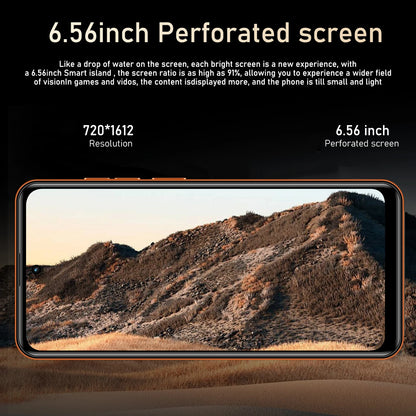 FUFFI Global Vision I17 Pro Max Smartphone Android 5800mAh 8G RAM 512GB ROM 6.56 Inch 720x1612HD 24+48MP 5G Network Mobile Phone