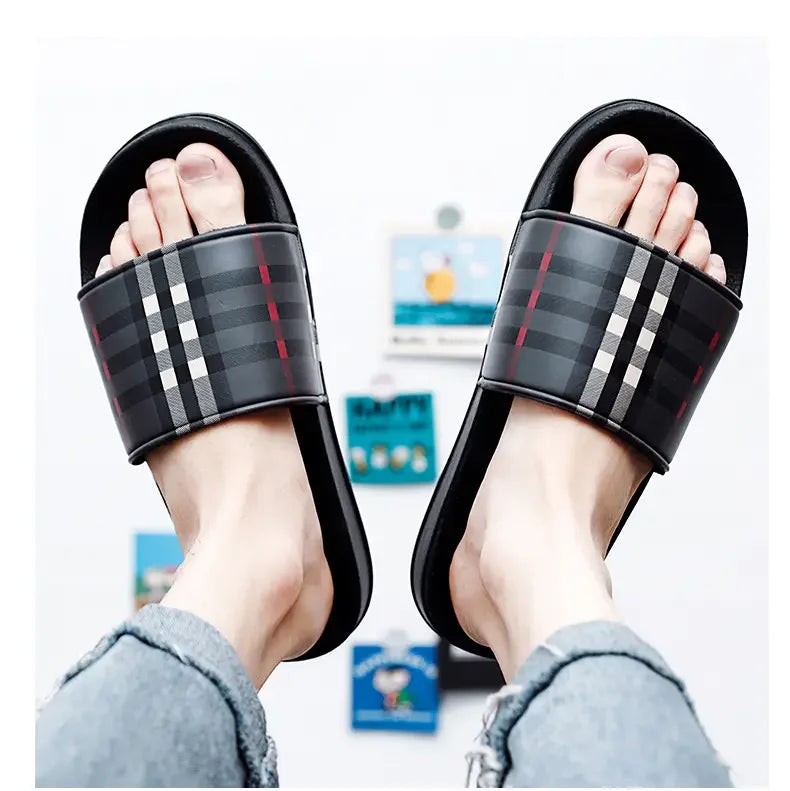 Unisexual Home Flip Flops Indoor Beach Shoes Summer Sandals Outdoor Beach Shoe Slippers Women Casual Slides Multi-Style