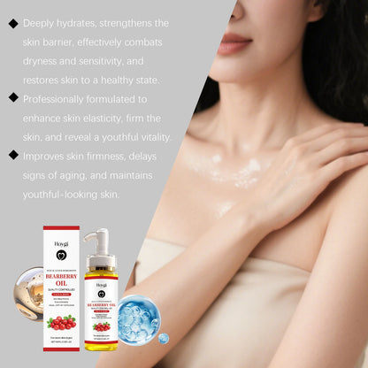 Bearberry Essential Oil Firming Moisturizing Skin Reduce Dryness Enhance Elasticity Brighten Dullness Skin Strengthen Body Oil