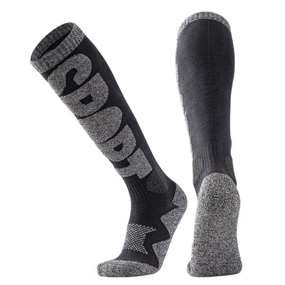 Skiing Socks Thermal Knee-high Cold Weather Warm Sock For Snowboarding And Mountaineering Socks Outdoor Activities