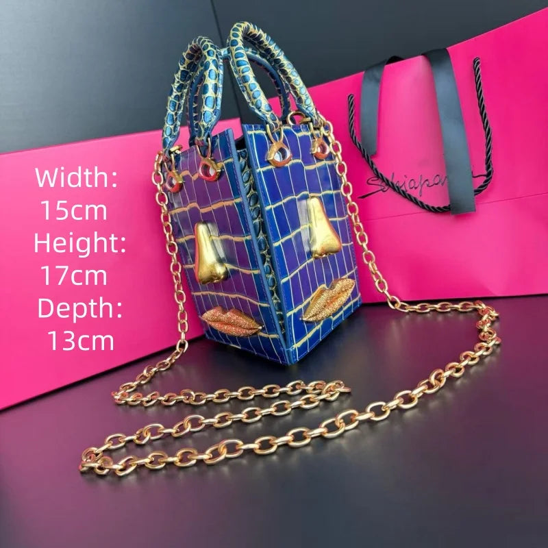 New Heavy industry premium enamel Heavy Industry Devil's Eye bracelet bag
