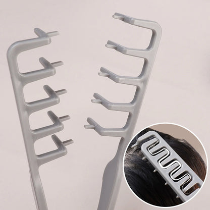 Hair Styling Comb Curling Tools Hairstyling Types Fluffy Texture Bangs Seam Covering Roots Hair Combs