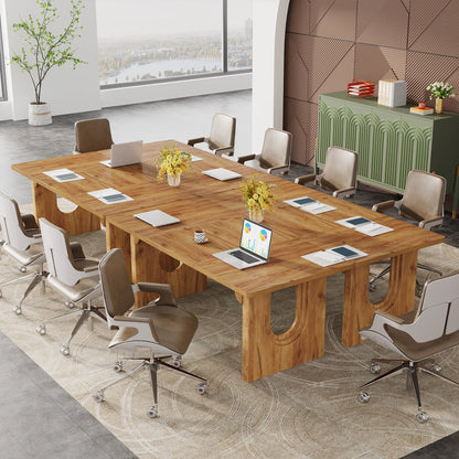 Tribesigns Executive Desk, 70.9" Large Office Computer Desk, Conference Table Meeting Room Table, Workstation Business Furniture