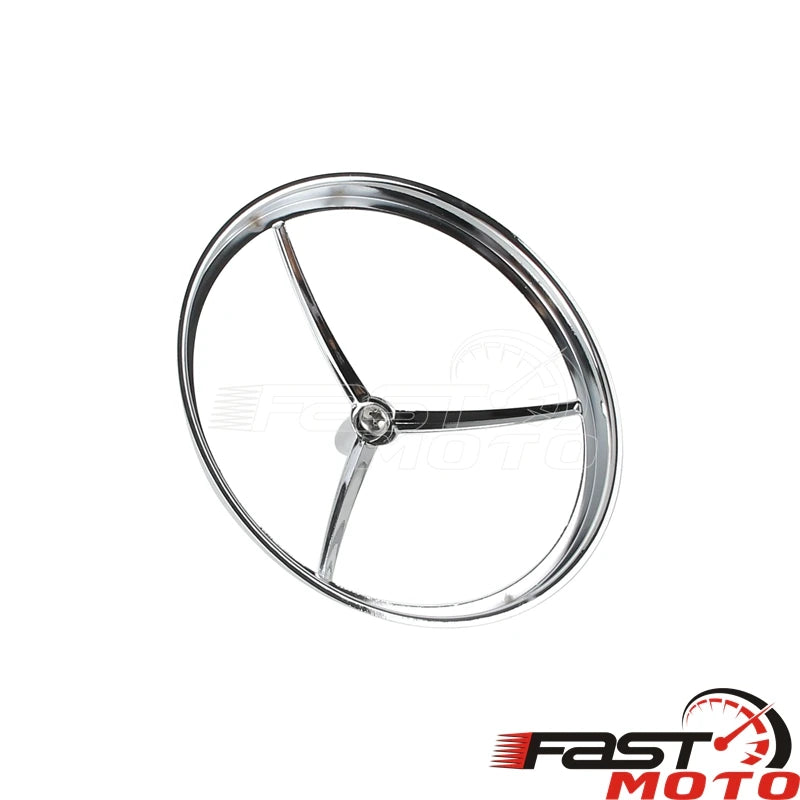 Motorcycle 7'' Headlight Bullet Trim Ring 4.5'' Auxiliary Fog Light Cover For Harley Touring Road King Dyna Softail Heritage