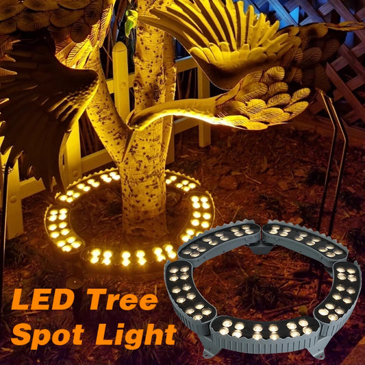 85V-265V LED Tree Hugging Lamp 4Pcs Outdoor Waterproof IP65 Lawn Garden Park Courtyard Wayside Spotlights Night Decorative Light