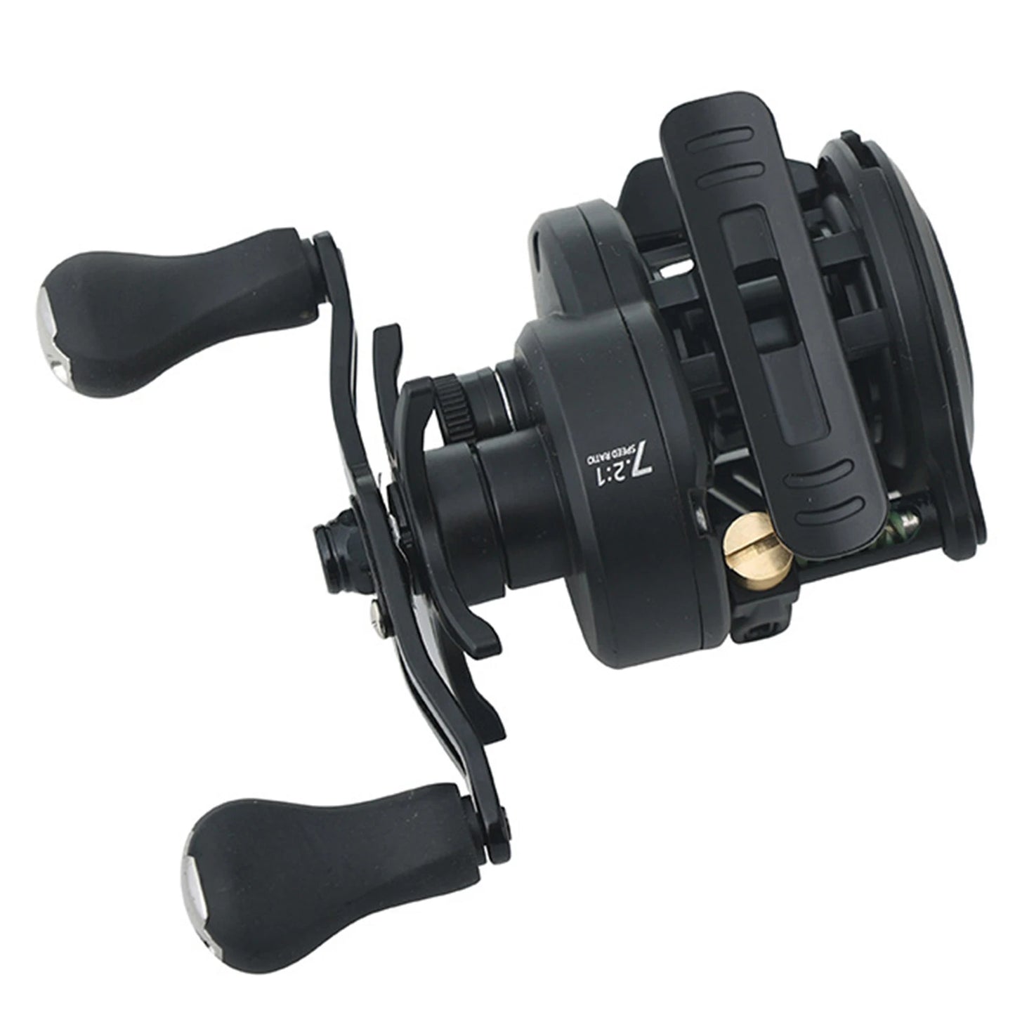 Ultralight DC Fishing Wheels Long Cast Self Charging Electric Baitcasting Reels 5+1Bearings 7.2:1 Ratio Versatile Casting Reels
