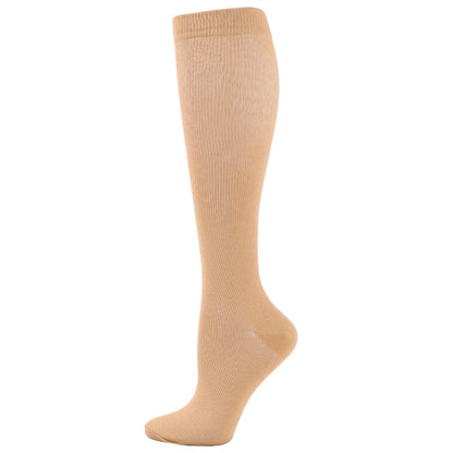 Unisex Compression Socks Leg Relief Pain Knee Medical High Stockings Pressure Support Stretch Pressure Circulation Socks 1 Pair