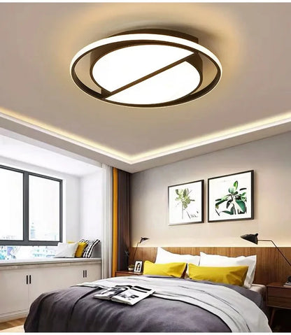 Modern LED Ceiling Light Minimalist Bedroom Lamp Home Decor Ceiling Chandelier Children's Room Lustre Living Room Lights Fixture
